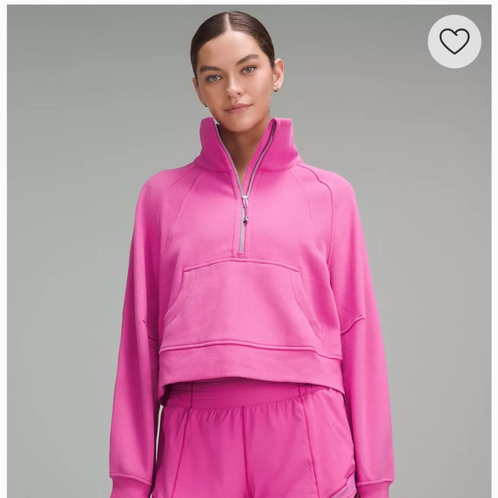 Lululemon Scuba Oversized Funnel-Neck Half Zip
